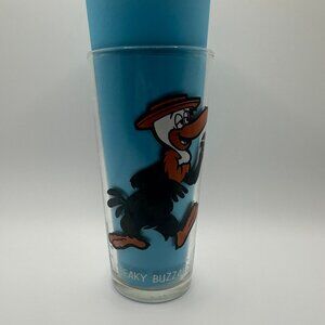 Vintage 1973 "Beaky Buzzard" Pepsi Collector Glass - Warner Bros. Looney Tunes